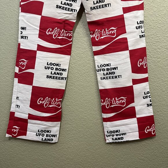 Golf Wang Coco Cola UFO Chino Pants Size 32 - Picture 10 of 11